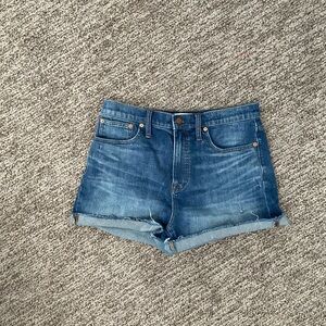 MADEWELL High-Rise Women's Denim Shorts